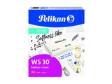 Pelikan Radierer WS30 Cotton, Weiß, Schachtel mit 30 Stück