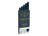 PARKER Tintenpatrone QUINK Schwarz-Blau 5 Stück