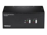 TRENDnet KVM 2-Port DVI USB Switch mit Audio USB 2.0 Hub