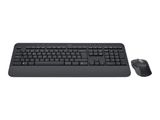 Logitech Wireless Keyboard+Mouse MK650 black retail