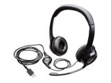 Logitech Headset H390 USB black