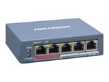 Switch Hikvision 4 Port Ethernet Smart PoE DS-3E1105P-EI