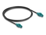 DELOCK Kabel HDMTD Z single Buchse zu HDMTD Z single BU 1m