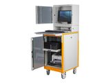 DIGITUS Mobile Arbeitsstation mit integriertem Netzwerkschra extern retail