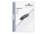 DURABLE Klemm-Mappe Swingclip PP 30 Blatt A4 weiß