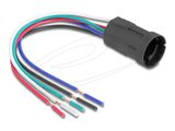 DELOCK Fassung für 19mm 5 Pin Taster oder Schalter
