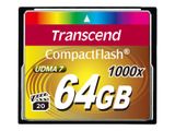 CompactFlash Card 64GB Transcend TS64GCF1000, MLC