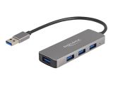 DELOCK 4 Port USB 3.2 Gen 1 Hub mit USB Typ-A Anschluss