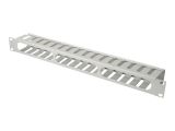 DIGITUS Rangierpanel 1HE Abnehmbare Rückblende grau