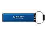 USB-Stick 64GB Kingston IronKey Keypad 200 AES-256 retail