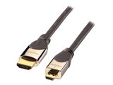 LINDY HDMI Kabel High Speed an Micro HDMI CROMO Ethernet 1m