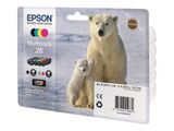 Patrone Epson 26 4er-Pack black + color T2616