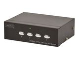 DIGITUS Splitter 4 PC -> 1 Monitore 250MHz D-Sub15 retail