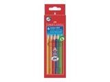 FABER-CASTELL Buntstift Jumbo Grip 6er-Kartonetui