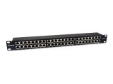 Equip 19" Patchpanel 48x RJ45 Cat6a FTP 1HE schwarz