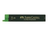 FABER-CASTELL Feinmine Super-Polymer 1,4mm B 6minen 12Stk.