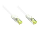 Good Connections Patchkabel m. Cat.7 Rohkabel weiß 50m