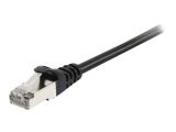 Equip Patchkabel Cat6 100Stk S/FTP 2xRJ45 0.25m schw. LSZH
