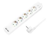 Logilink Steckdosenleiste 5-fach, 1,5m 2xUSB 5V/2,1A max.