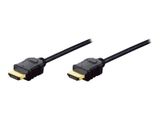 DIGITUS HDMI High Speed mit Ethernet Anschlusskabel, 5m, sw