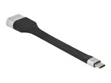 DELOCK FPC Flachbandkabel USB-C zu HDMI DP Alt 4K 60Hz 14cm