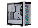 CORSAIR Geh Midi Crystal 465X Tempered Glass Smart Case (W)