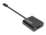 Club3D Adapter USB 3.1 Typ C > HDMI 2.0 UHD HDR aktiv St/Bu Polybeutel