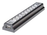 MANHATTAN USB-HUB 10-Port USB 2.0 Desktop Hub schwarz