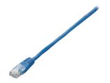 Equip Patchkabel Cat6 U/UTP 2xRJ45 1.00m blau Polybeutel