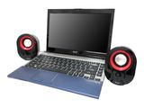 Equip Stereo-2.0-USB-Lautsprecher für Notebook/PC sw/rt