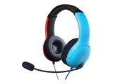 PDP Headset LVL40 Stereo blau/rot Switch