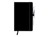 Herlitz Notizbuch my.book A5 kar 96Bl. schwarz m. Leseband