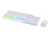 MSI Vigor GK-30 Combo Gaming Keyboard WHITE