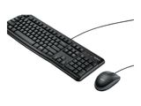 Logitech USB Keyboard+Mouse MK120 black