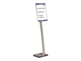 DURABLE Präsentationsständer InfoSignStand A3 f Hoch u.Quer