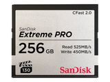 SD CompactFlash Card 256GB SanDisk Extreme Pro CFast 2.0