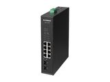 EDIMAX Switch Industrial 8-Port POE GbE + 2 GbE SFP unmanag.