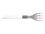 DIGITUS Verlegekabel S/FTP Cat7 305m, Box, AWG 26/1, weiß