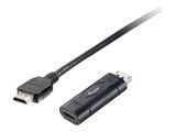 Equip Displayport->HDMI Adapter St/Bu 1920x1080/60Hz schwarz