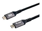 Equip Kabel USB-C 4.0 -> C St/St 1.20m 5A 8K/60Hz sw