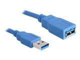 DELOCK USB3.0 Verl. A -> A St/Bu 2.00m blau