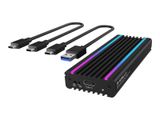 IcyBox Externes Type-C Gehäuse für M.2 NVMe SSD extern retail