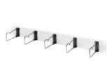 DIGITUS Kabelrangierpanel mit Stahlbügeln 19"-Schränke 1HE