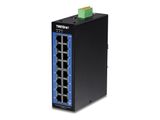 TRENDnet 16-Port Industr. Gigabit L2 Managed DIN-Rail Swit