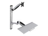 DIGITUS WAH 17"-27" 1TFT 2Gelenke silber Max. 6KG