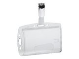 DURABLE Hartbox Clip Betr/Sicherheitsausw. 54x85mm 25er Pck