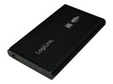 Logilink Geh. 6.3cm (2,5") USB 3.0/SATA Black ALU o. NT