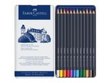 FABER-CASTELL Farbstift Goldfaber 12-Metalletui