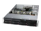Supermicro 2U 8x 3.5" hot-swap SAS3/SATA drive 2x1200W