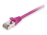 Equip Patchkabel Cat6 S/FTP 2xRJ45 50.00m lila LSZH Polybeutel